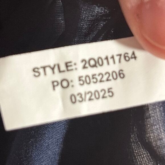 Vineyard Vines Women's Plus Size XXL Blue Floral Ellen Flutter Sleeve Maxi Dress - Picture 9 of 9